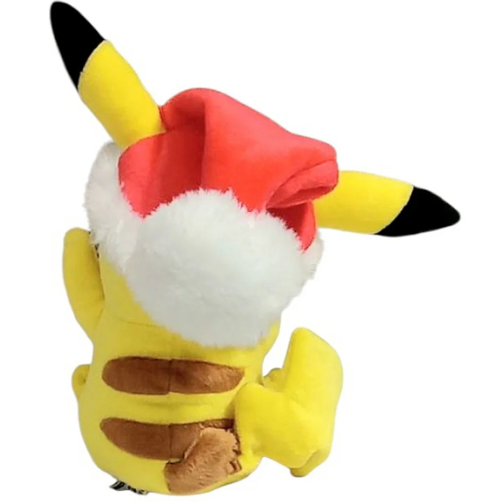 Pokemon Holiday Pikachu in Santa Hat Plush Toy 8